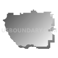 Geary Public Schools, Oklahoma (Gray Gradient Fill with Shadow)
