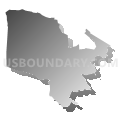 Chartiers Valley School District, Pennsylvania (Gray Gradient Fill with Shadow)