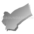 Juniata Valley School District, Pennsylvania (Gray Gradient Fill with Shadow)