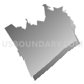 Chester-Upland School District, Pennsylvania (Gray Gradient Fill with Shadow)