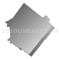 Souderton Area School District, Pennsylvania (Gray Gradient Fill with Shadow)