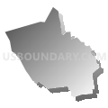 Octorara Area School District, Pennsylvania (Gray Gradient Fill with Shadow)