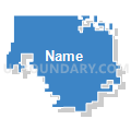 Rutland School District 39-4, South Dakota (Solid Fill with Shadow)