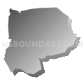 Grundy County School District, Tennessee (Gray Gradient Fill with Shadow)
