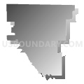 Richardson Independent School District, Texas (Gray Gradient Fill with Shadow)