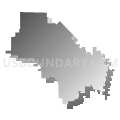 Joshua Independent School District, Texas (Gray Gradient Fill with Shadow)