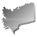 Grandview Independent School District, Texas (Gray Gradient Fill with Shadow)