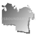 Pleasant Grove Independent School District, Texas (Gray Gradient Fill with Shadow)