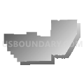 West Oso Independent School District, Texas (Gray Gradient Fill with Shadow)