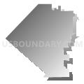 Flatonia Independent School District, Texas (Gray Gradient Fill with Shadow)