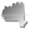Munday Consolidated Independent School District, Texas (Gray Gradient Fill with Shadow)