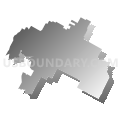 Manor Independent School District, Texas (Gray Gradient Fill with Shadow)