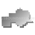 Abernathy Independent School District, Texas (Gray Gradient Fill with Shadow)