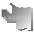 Wellington Independent School District, Texas (Gray Gradient Fill with Shadow)