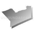 High Island Independent School District, Texas (Gray Gradient Fill with Shadow)