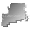 Ira Independent School District, Texas (Gray Gradient Fill with Shadow)