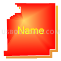 North Sanpete School District, Utah (Bright Blending Fill with Shadow)