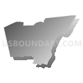 Accomack County Public Schools, Virginia (Gray Gradient Fill with Shadow)