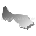 Westmoreland County Public Schools, Virginia (Gray Gradient Fill with Shadow)
