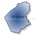 Doddridge County School District, West Virginia (Radial Fill with Shadow)