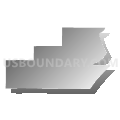 Washburn School District, Wisconsin (Gray Gradient Fill with Shadow)
