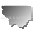 East Troy Community School District, Wisconsin (Gray Gradient Fill with Shadow)