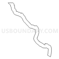 Voting District OCEAN, San Luis Obispo County, California (Light Gray Border)