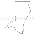Voting District 10022, Santa Barbara County, California (Light Gray Border)