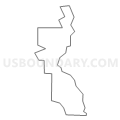 Voting District 10030, Santa Cruz County, California (Light Gray Border)