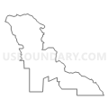 Voting District 10015, Sonoma County, California (Light Gray Border)
