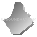 22-Voting District, Bay County, Florida (Gray Gradient Fill with Shadow)