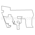 1.01-Voting District 1, Area 1, County, Brevard County, Florida (Light Gray Border)
