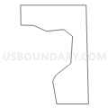 X043-Voting District, Broward County, Florida (Light Gray Border)