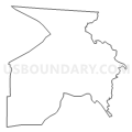 1-Voting District, Hamilton County, Florida (Light Gray Border)