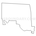 6-Voting District, Jefferson County, Florida (Light Gray Border)