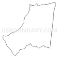 0110013 - WILMONTS Voting District, Banks County, Georgia (Light Gray Border)