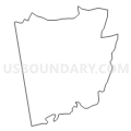 0451111 - BOWDON Voting District, Carroll County, Georgia (Light Gray Border)