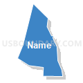 063JB12 - JONESBORO 12 Voting District, Clayton County, Georgia (Solid Fill with Shadow)