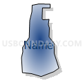 067EL06 - ELIZABETH 06 Voting District, Cobb County, Georgia (Radial Fill with Shadow)