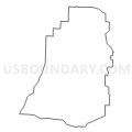 0692 - AMBROSE Voting District, Coffee County, Georgia (Light Gray Border)
