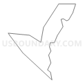 089FL - FLAT SHOALS LIBRARY Voting District, DeKalb County, Georgia (Light Gray Border)