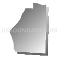 275102 - BOSTON Voting District, Thomas County, Georgia (Gray Gradient Fill with Shadow)