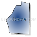 275102 - BOSTON Voting District, Thomas County, Georgia (Radial Fill with Shadow)