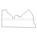 27707 - OMEGA Voting District, Tift County, Georgia (Light Gray Border)