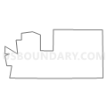 BENTON 64 Voting District, Lake County, Illinois (Light Gray Border)