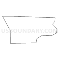 MORAINE 200 Voting District, Lake County, Illinois (Light Gray Border)