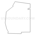 LIBERTYVILLE 180 Voting District, Lake County, Illinois (Light Gray Border)