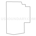 WAUCONDA 345 Voting District, Lake County, Illinois (Light Gray Border)