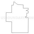 LAKE VILLA 151 Voting District, Lake County, Illinois (Light Gray Border)