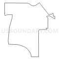 COUNCIL BLUFFS PCT 20, Pottawattamie County, Iowa (Light Gray Border)